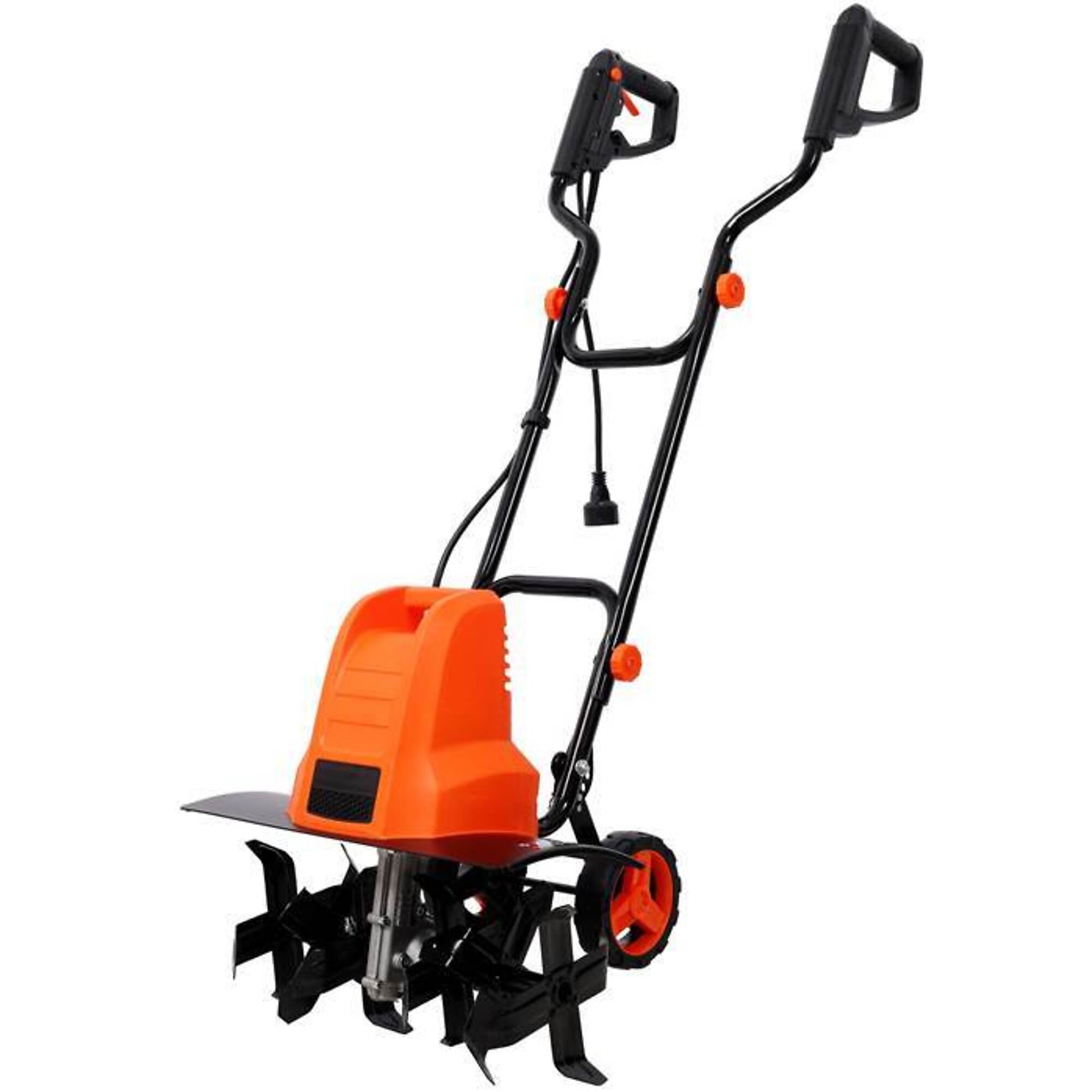 Progreen Electric Tiller — 18in. Width, 13.5A, 120V, 24 Steel Tines, Adjustable Wheels, Model# BAC-W465P311043